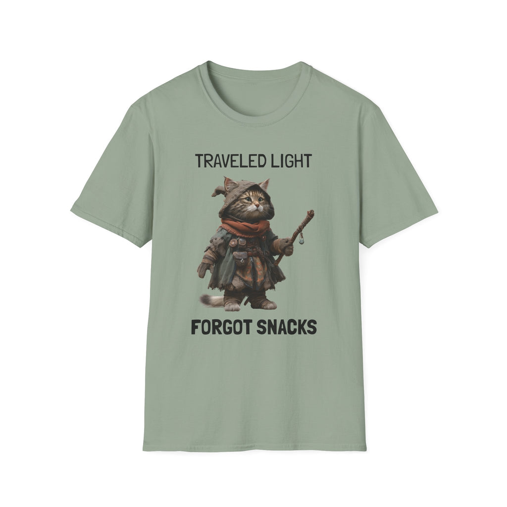 Traveled Light Forgot Snacks T-Shirt