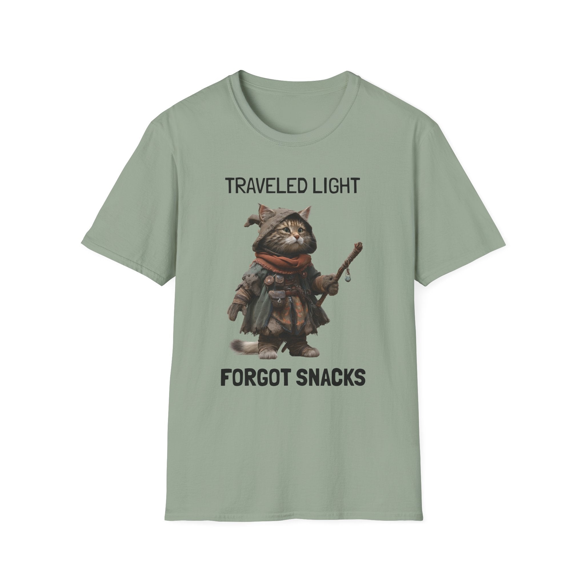 Traveled Light Forgot Snacks T-Shirt