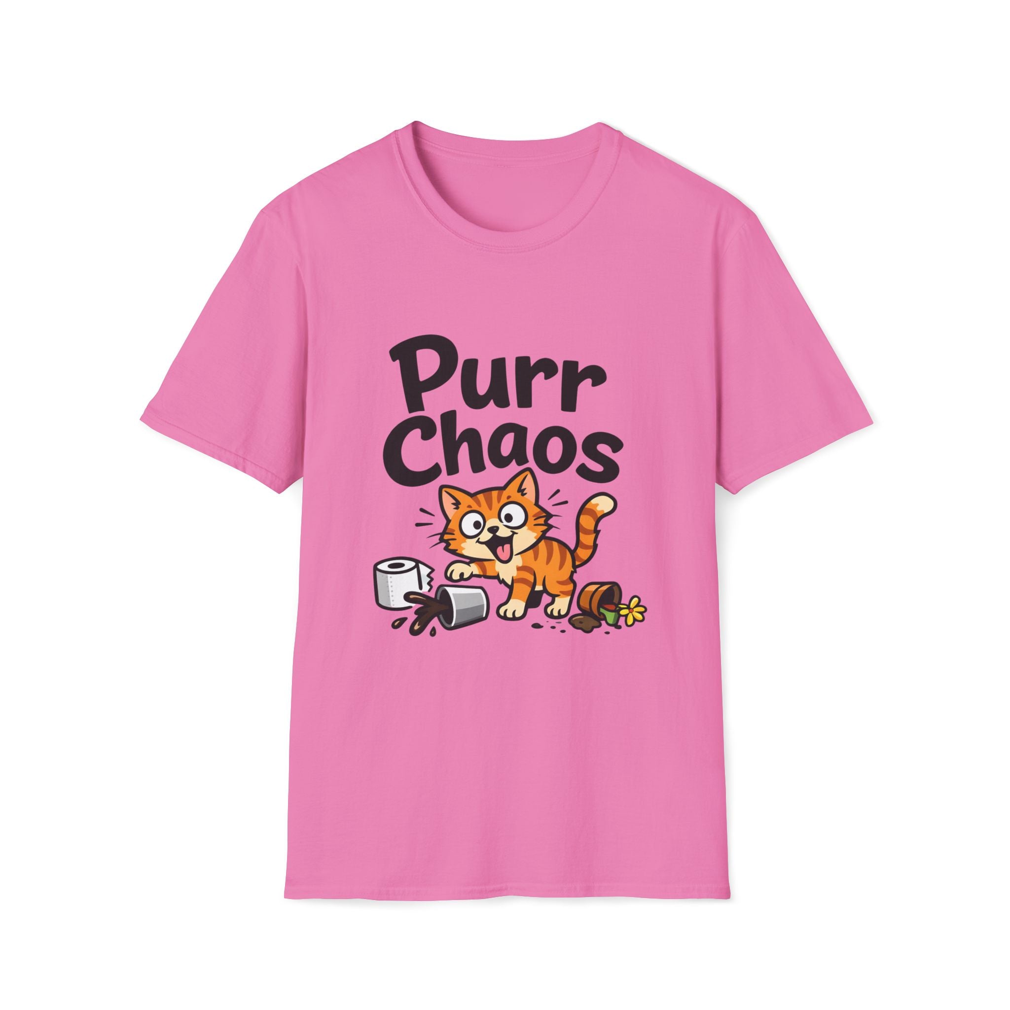 Purr Chaos (Rascal Cat) T-Shirt