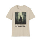 Where Does My Cat Go All Day? T-Shirt