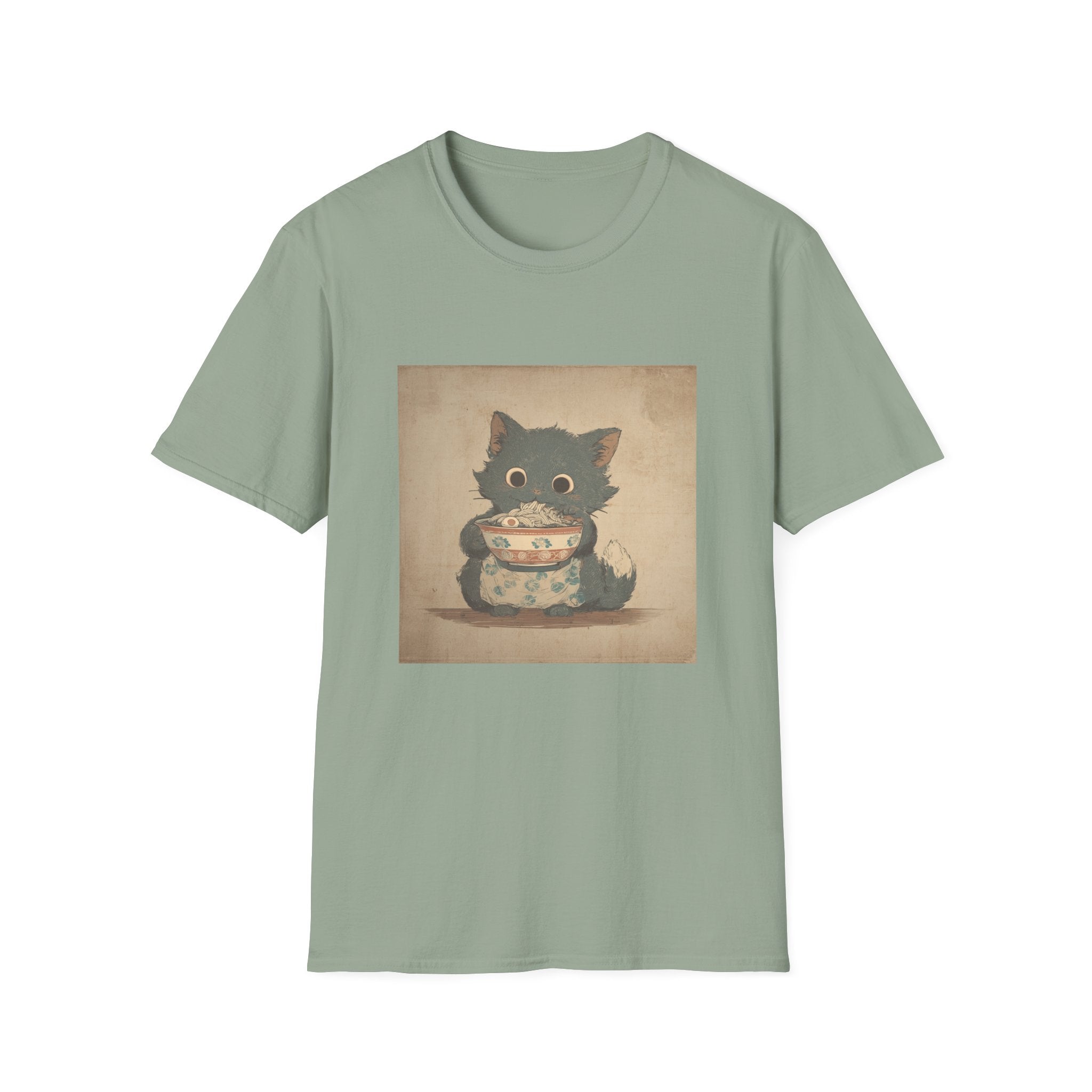 Cat With Noodles T-Shirt