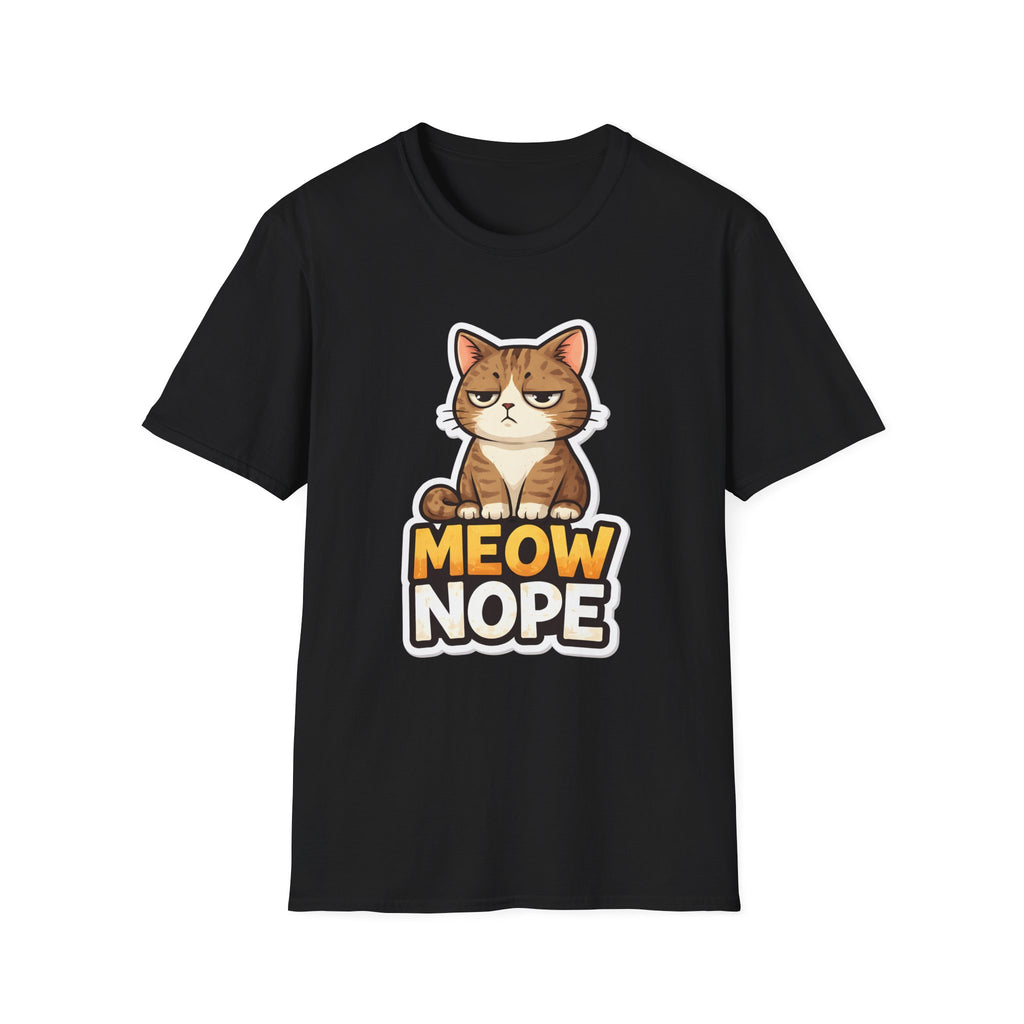 Meow Nope (Disinterested) T-Shirt