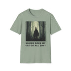 Where Does My Cat Go All Day? T-Shirt