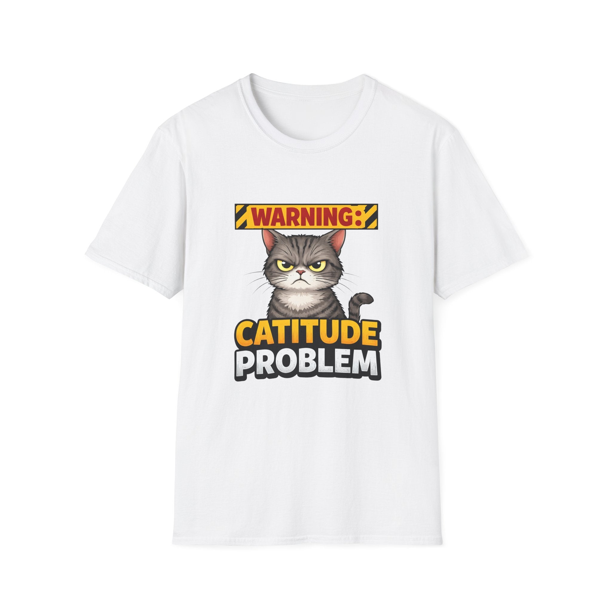 Warning: Catitude Problem T-Shirt