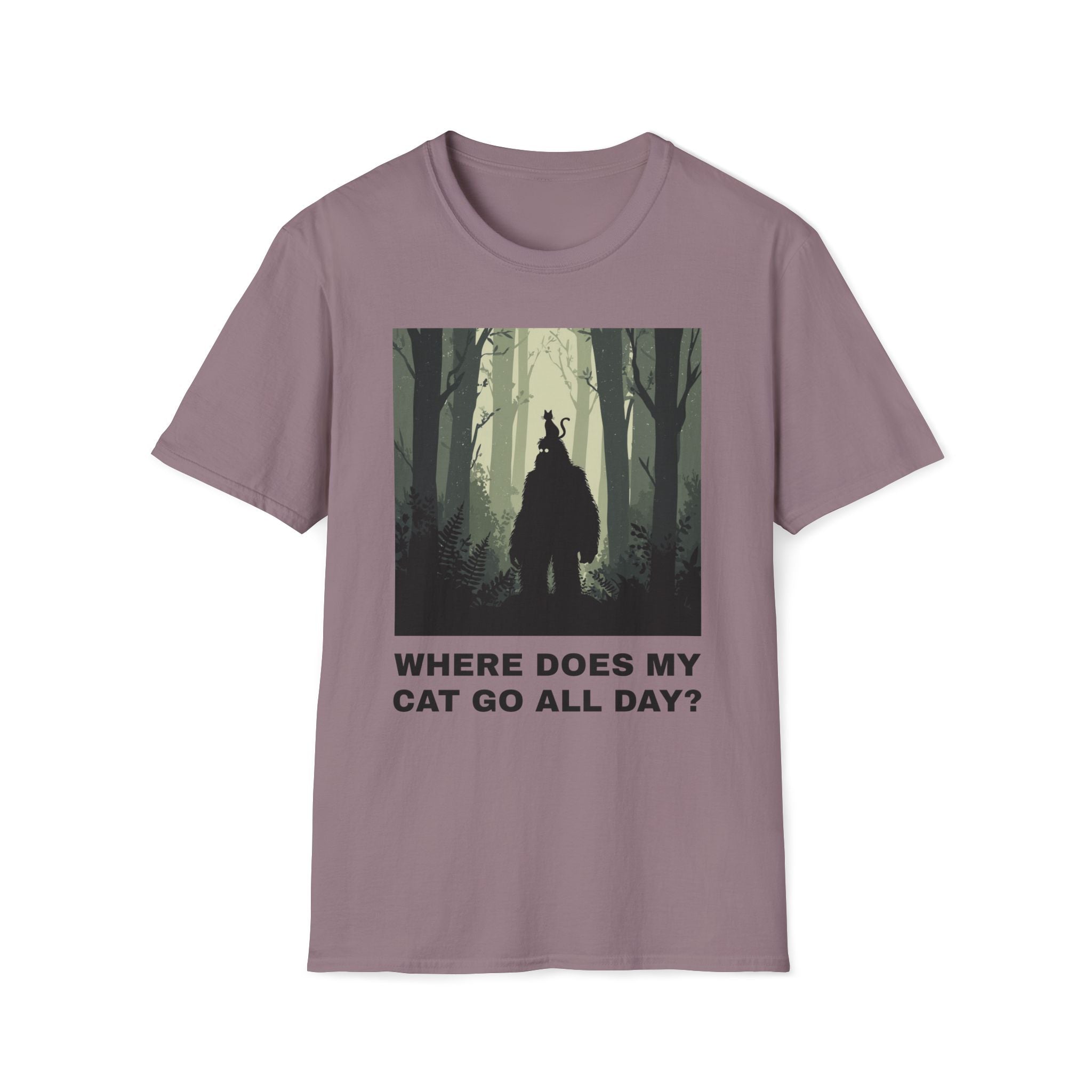 Where Does My Cat Go All Day? T-Shirt