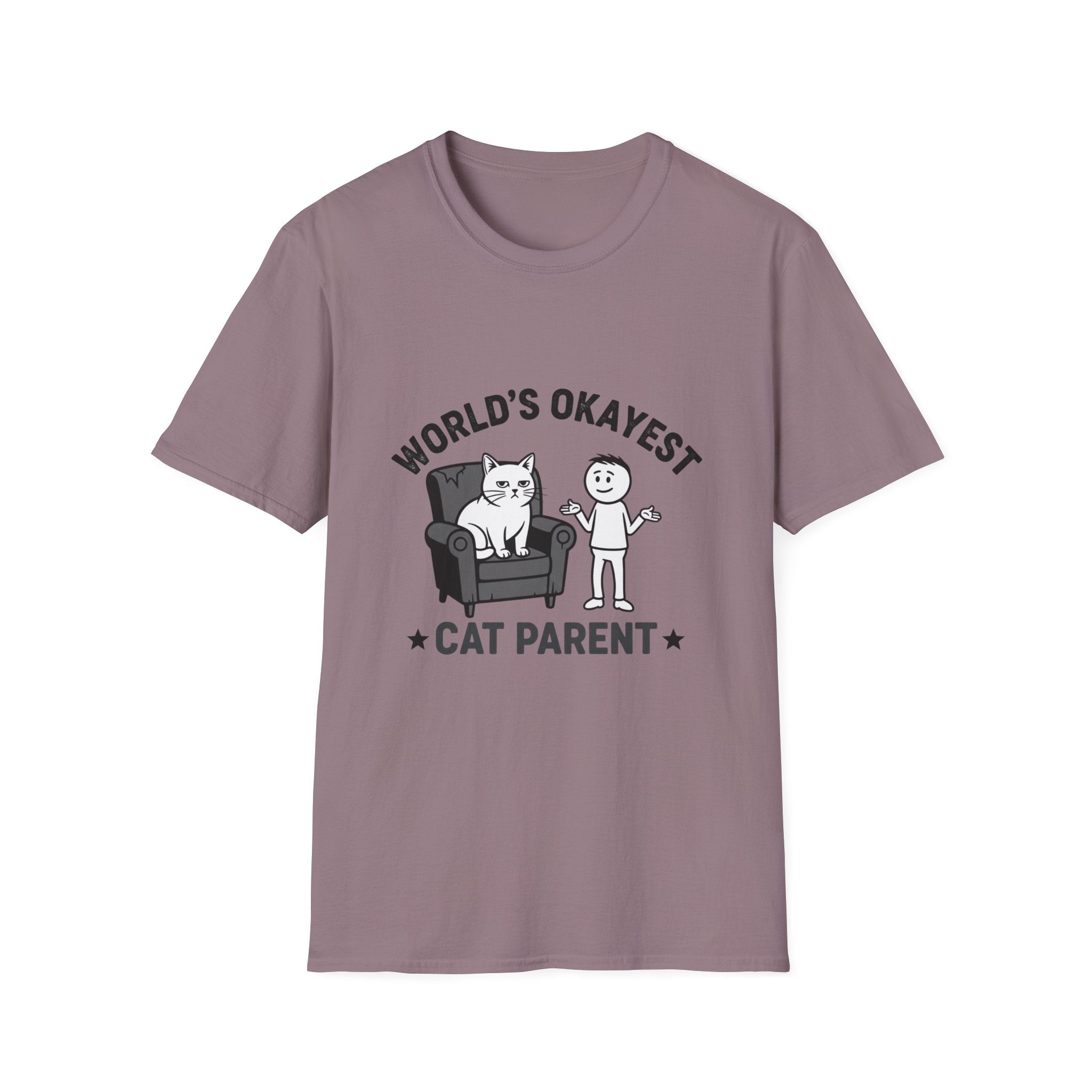 World's Okayest Cat Parent T-Shirt