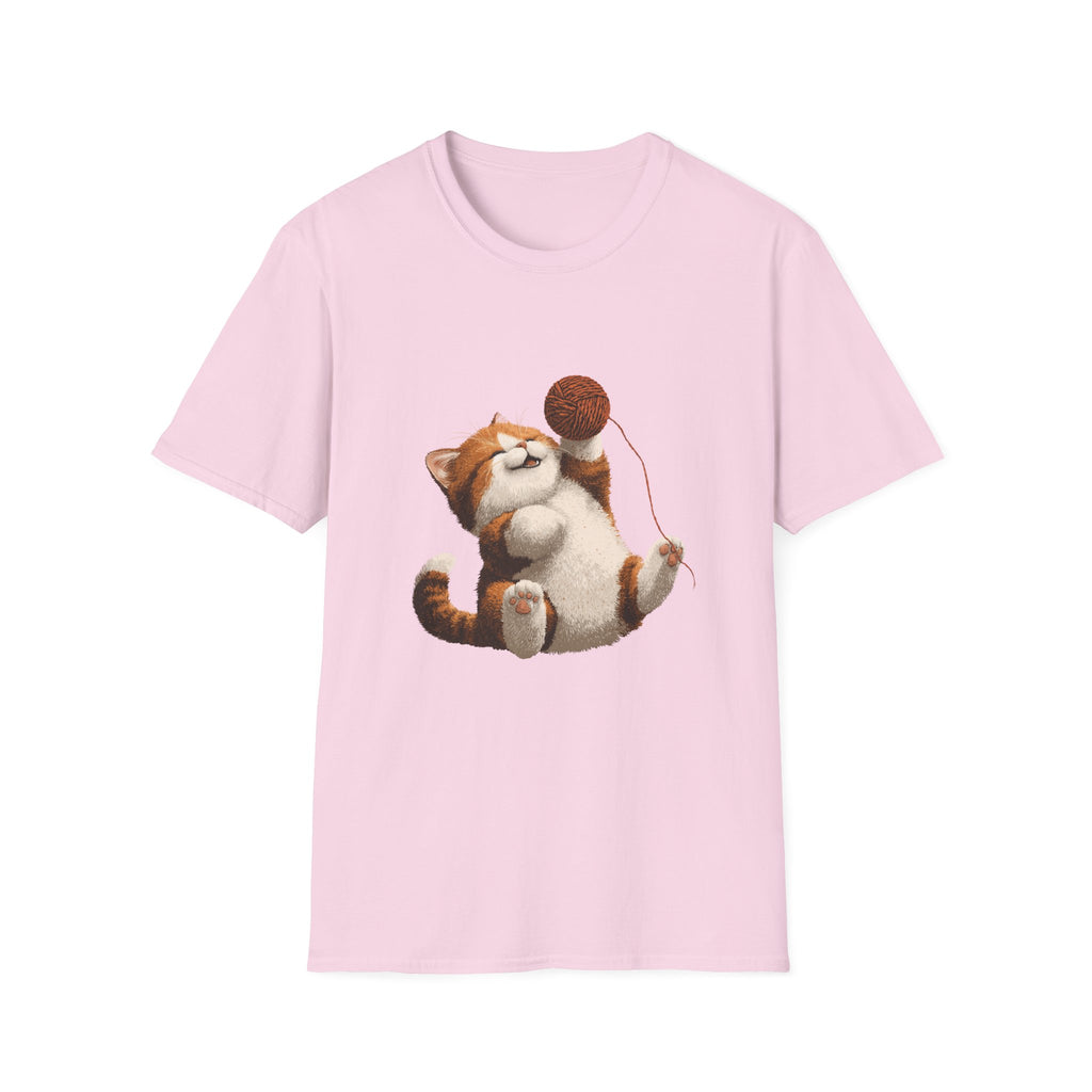 Cat With Yarn T-Shirt