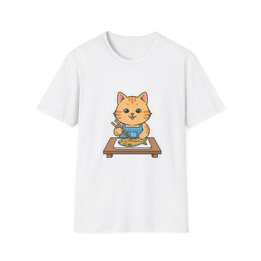 Cat With Chopsticks T-Shirt