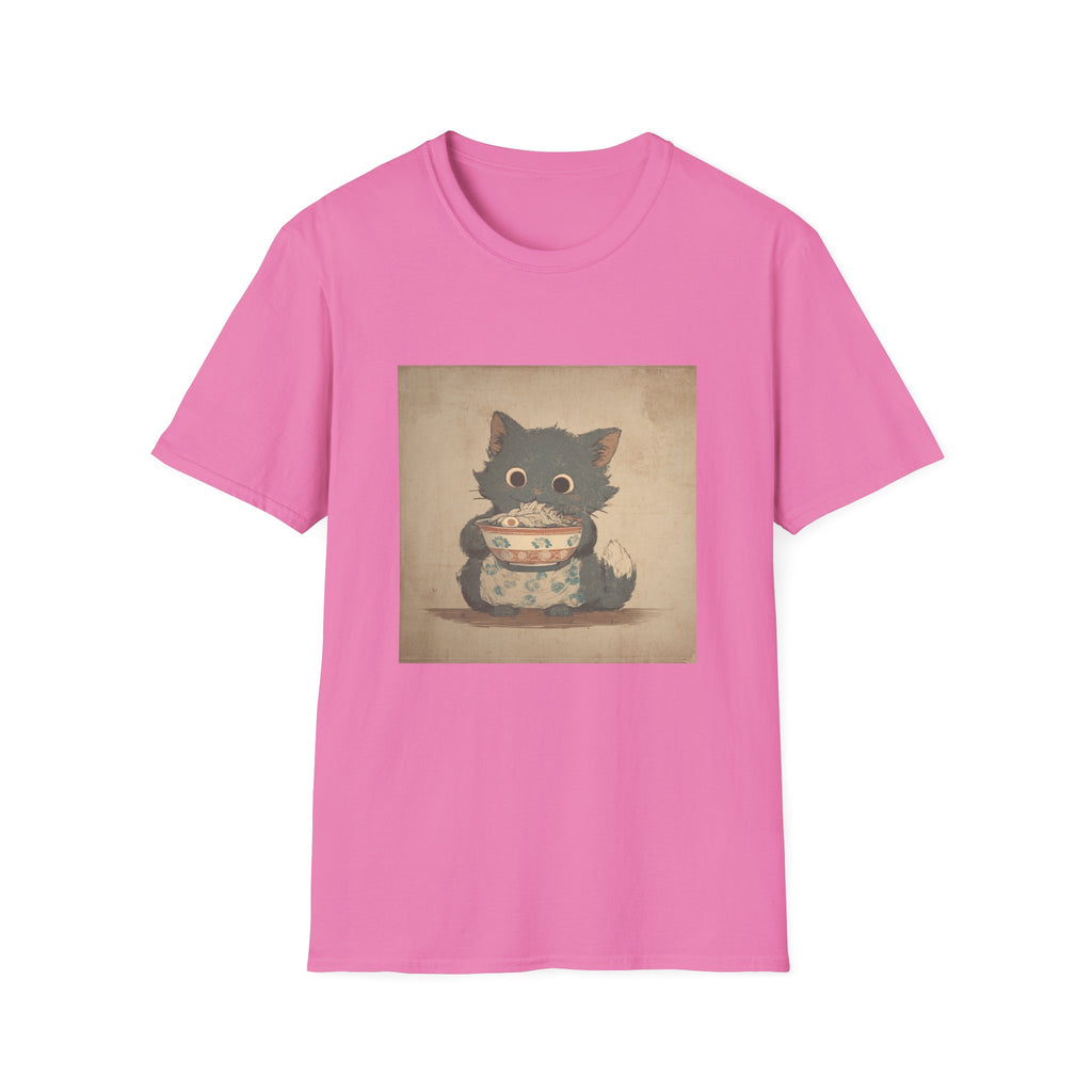 Cat With Noodles T-Shirt