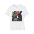 Cat in Front of Samurai Castle T-Shirt