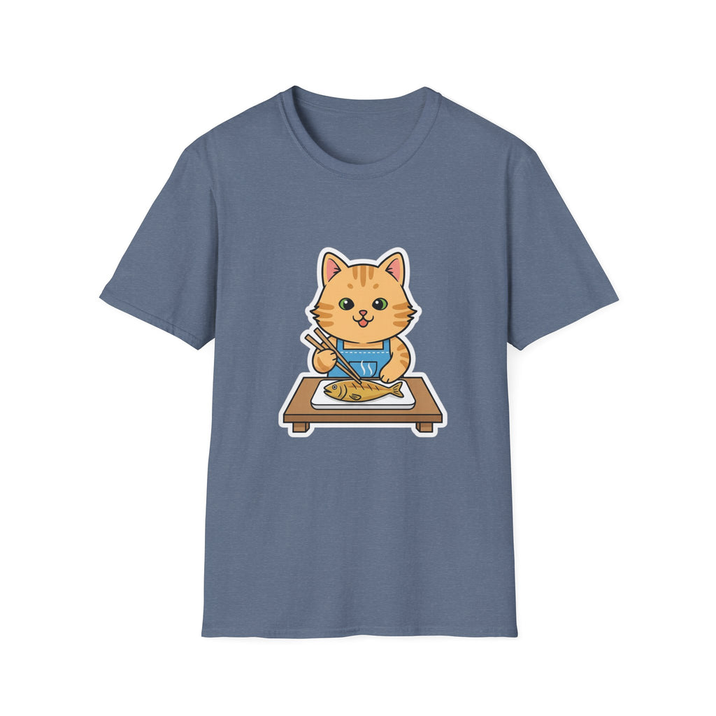 Cat With Chopsticks T-Shirt
