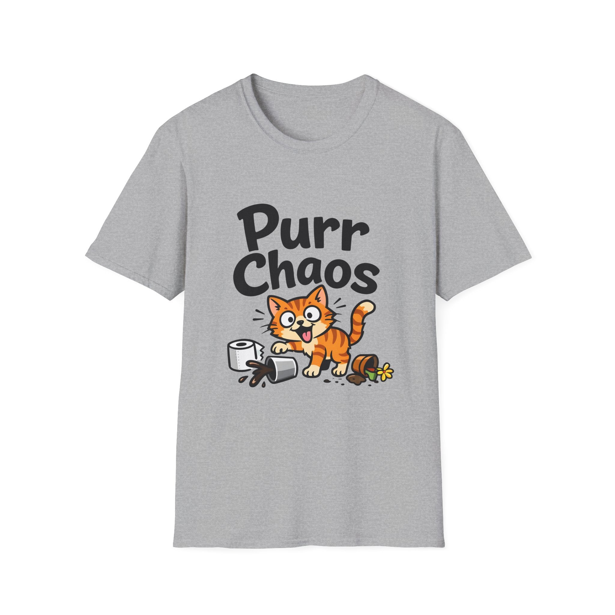 Purr Chaos (Rascal Cat) T-Shirt