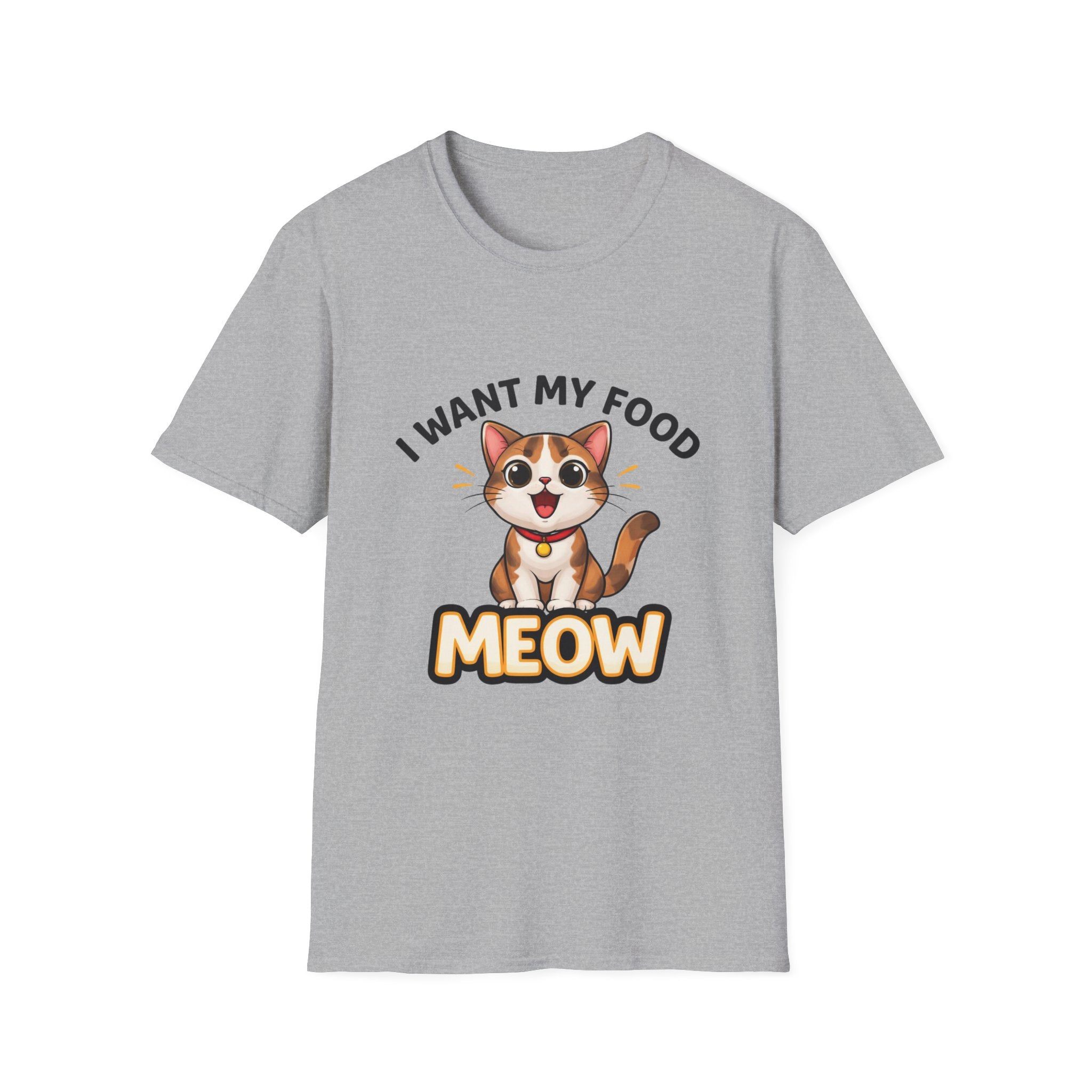I Want My Food Meow T-Shirt