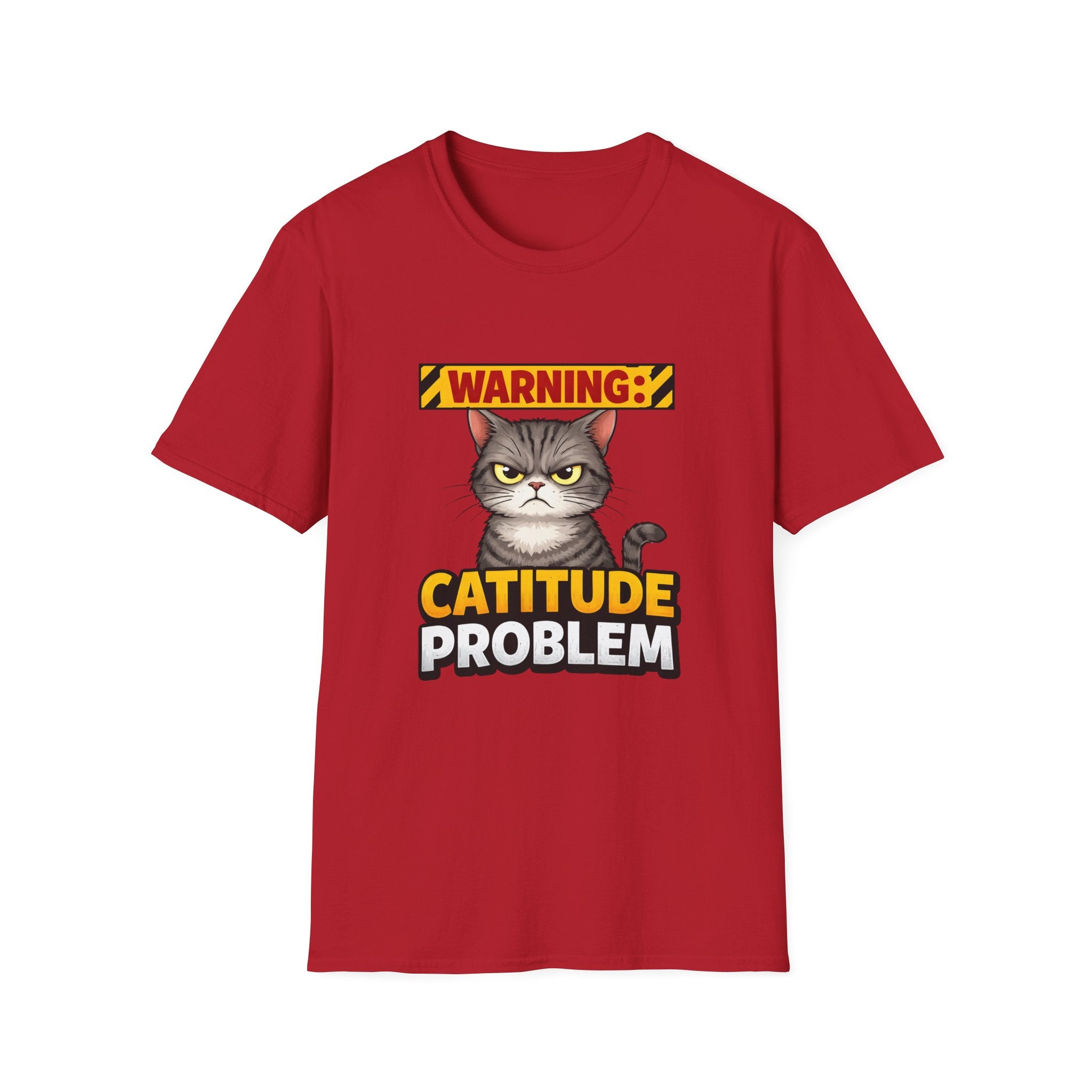 Warning: Catitude Problem T-Shirt