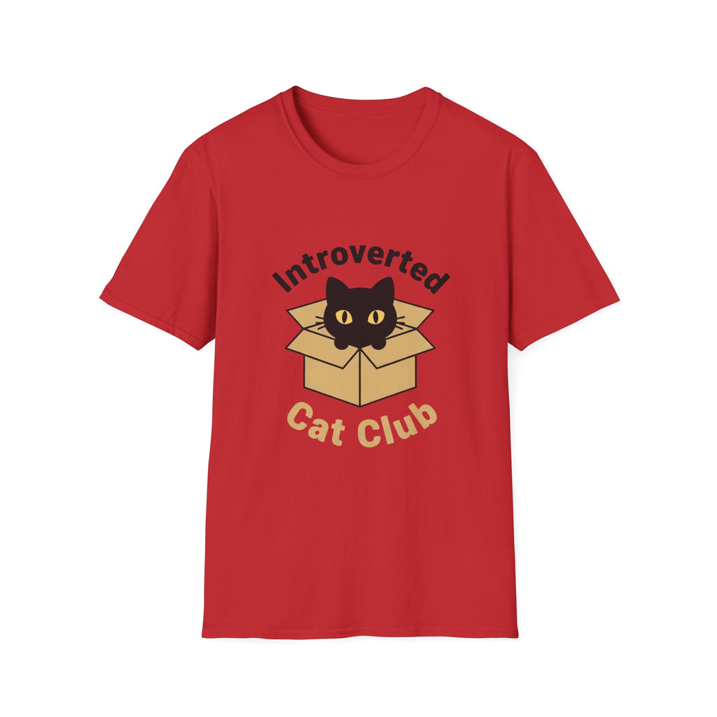 Introverted Cat Club T-Shirt