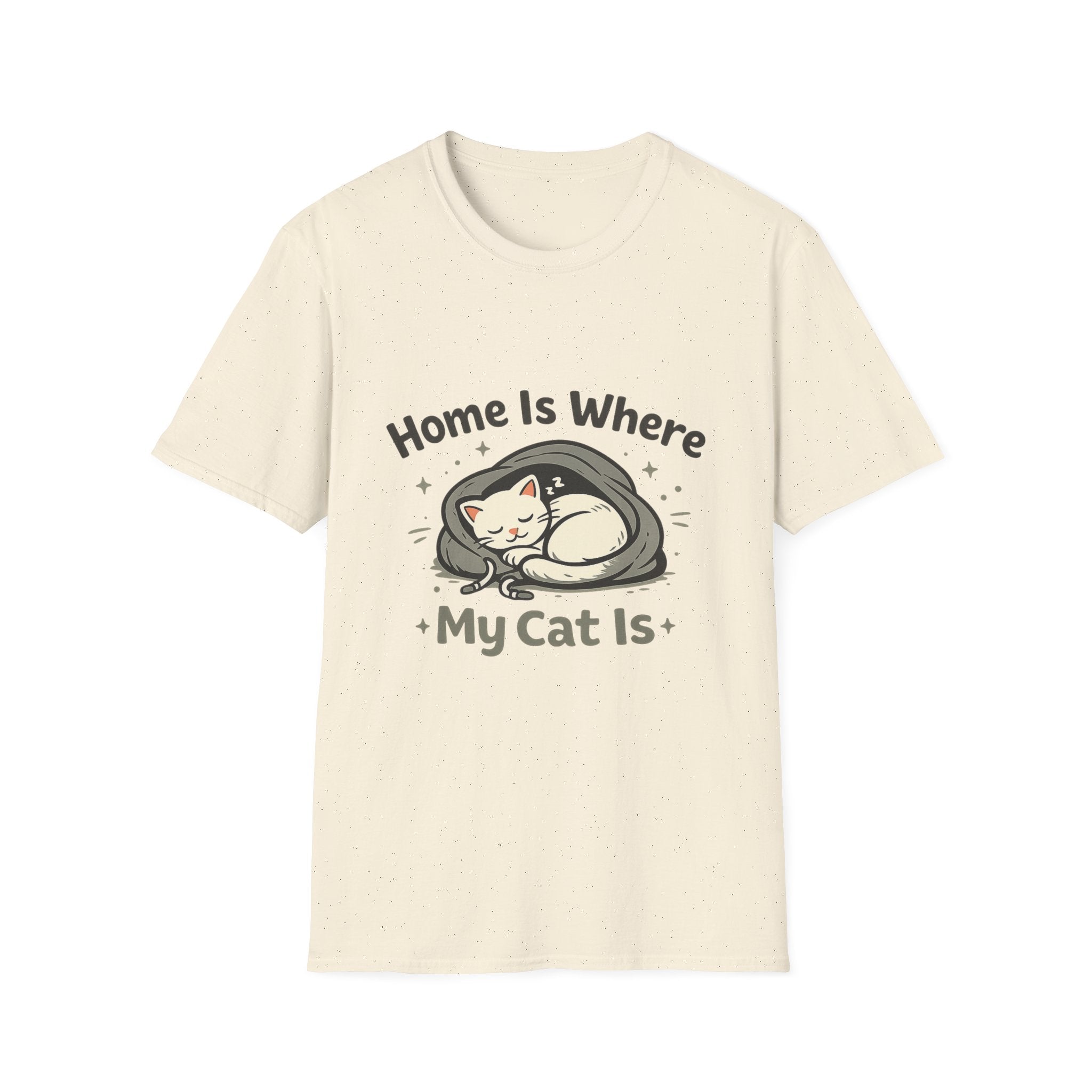 Home Is Where My Cat Is T-Shirt