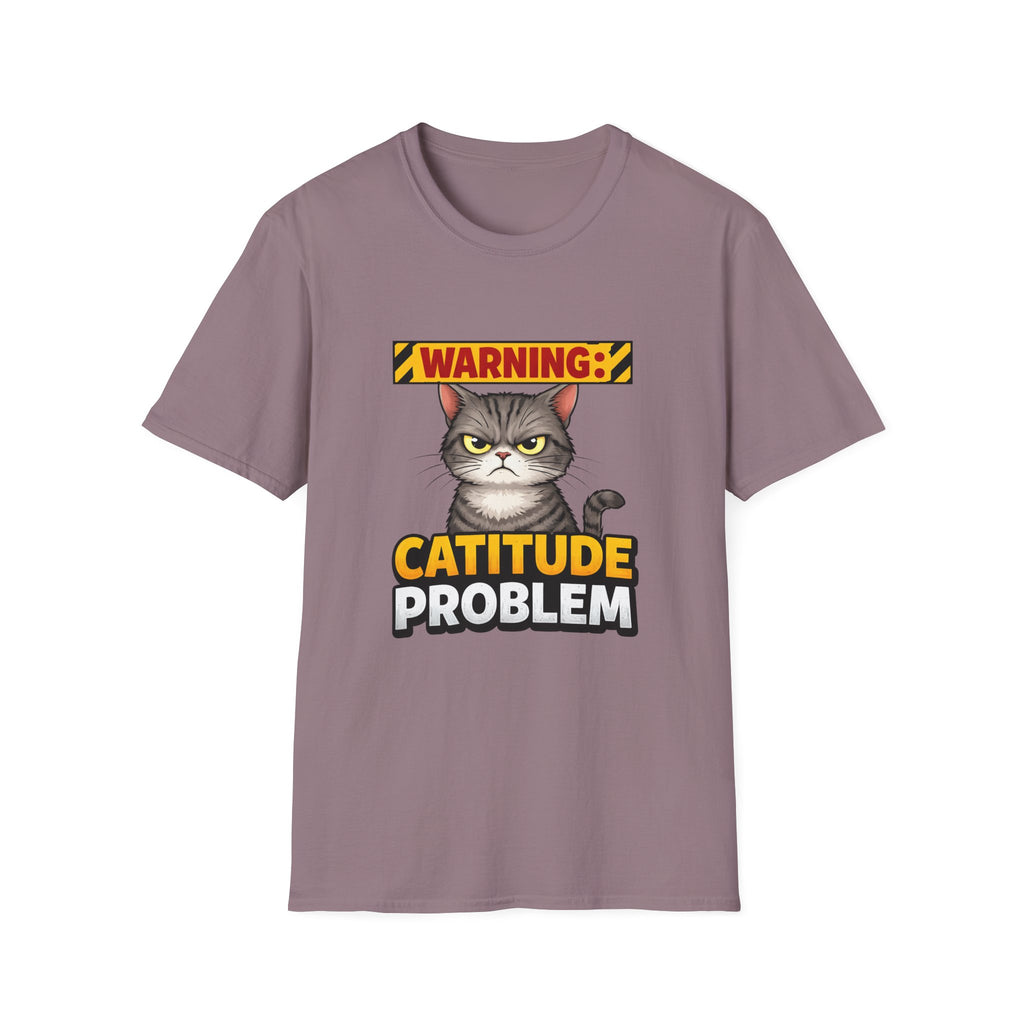 Warning: Catitude Problem T-Shirt