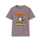 Warning: Catitude Problem T-Shirt