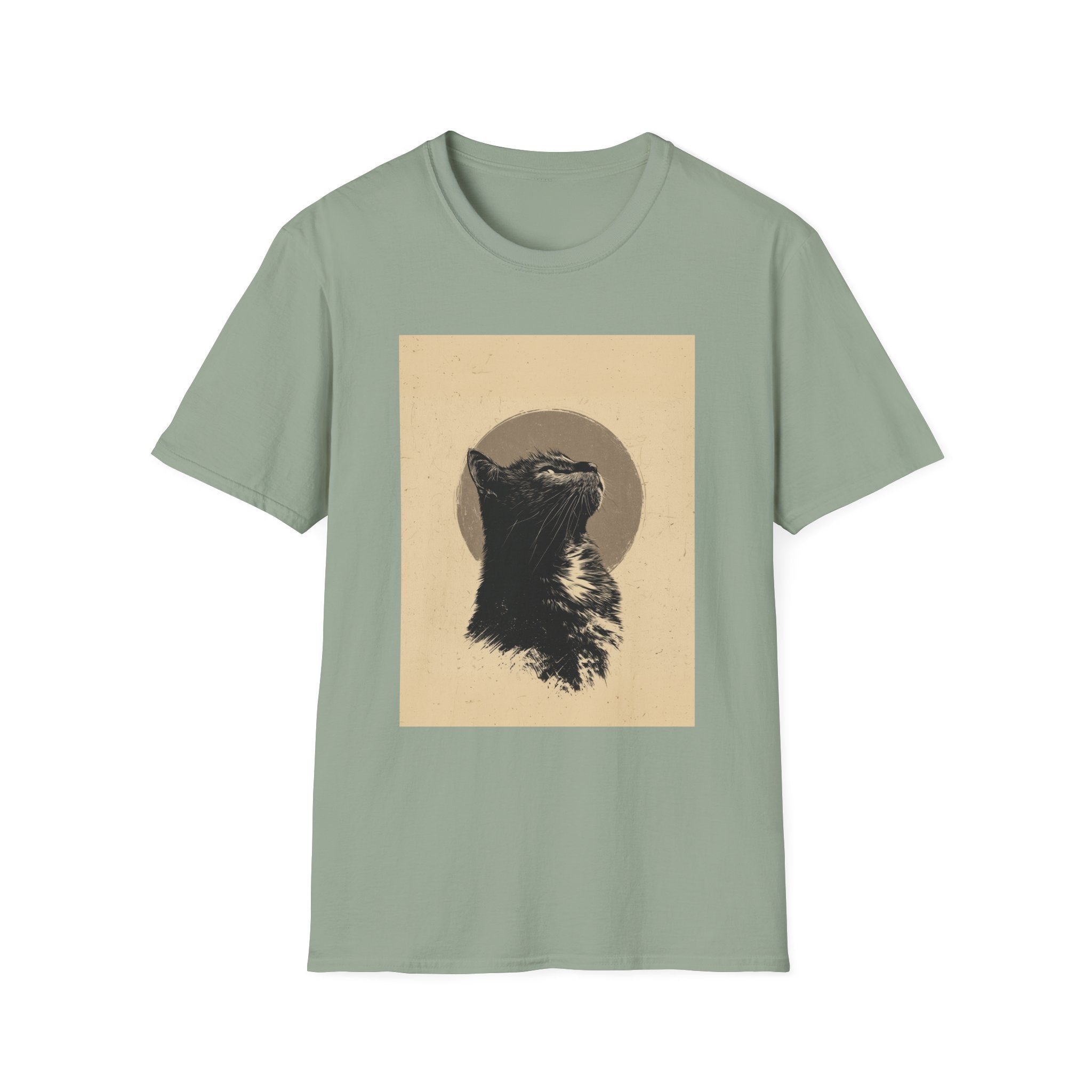Zen Cat (Portrait) T-Shirt