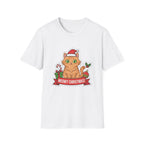 Meowy Christmas (Orange Cat) T-Shirt