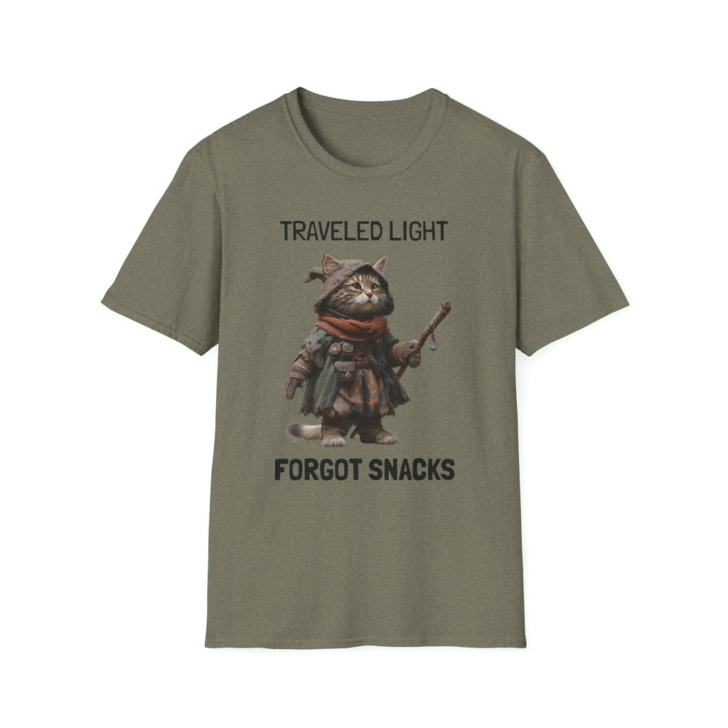 Traveled Light Forgot Snacks T-Shirt