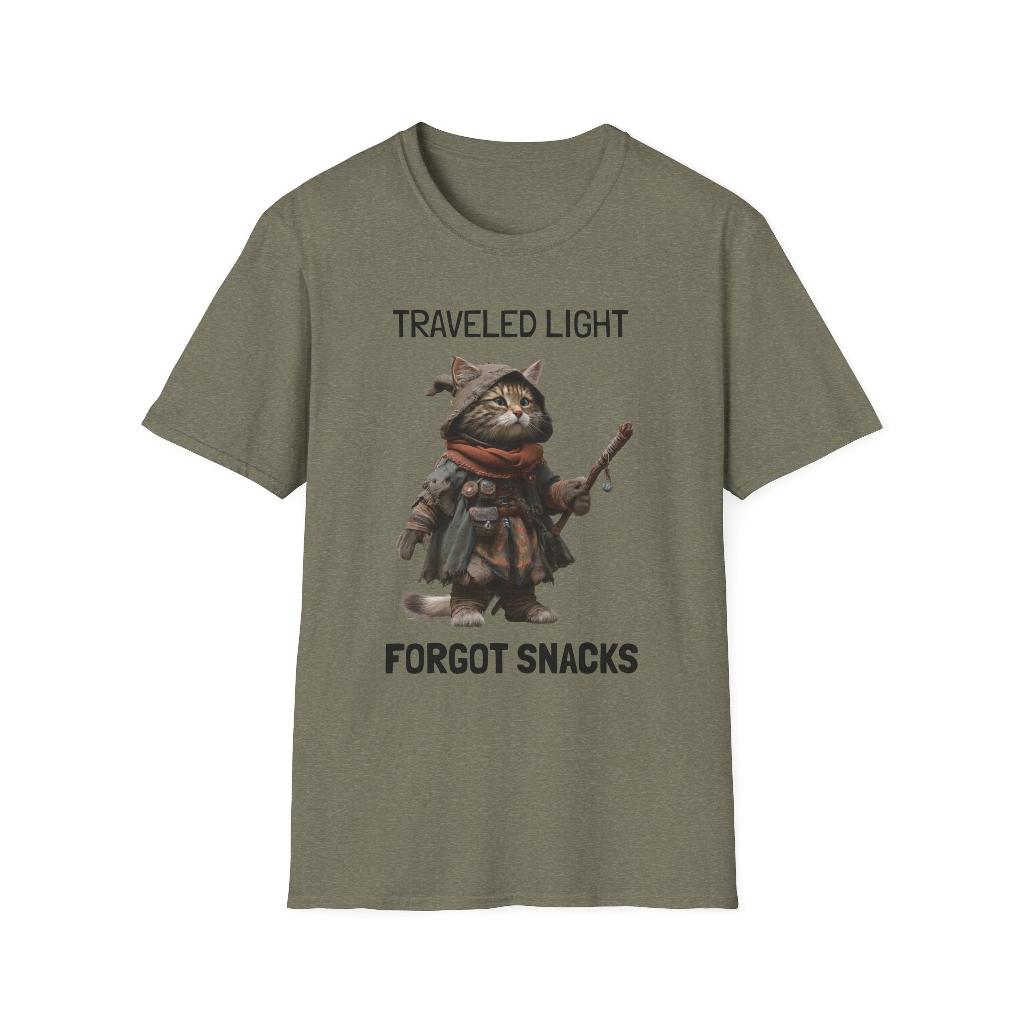 Traveled Light Forgot Snacks T-Shirt