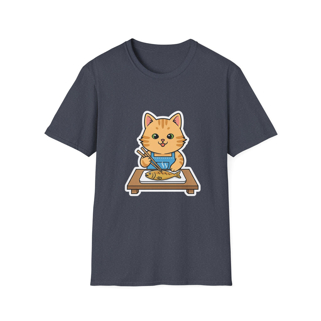 Cat With Chopsticks T-Shirt