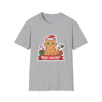Meowy Christmas (Orange Cat) T-Shirt