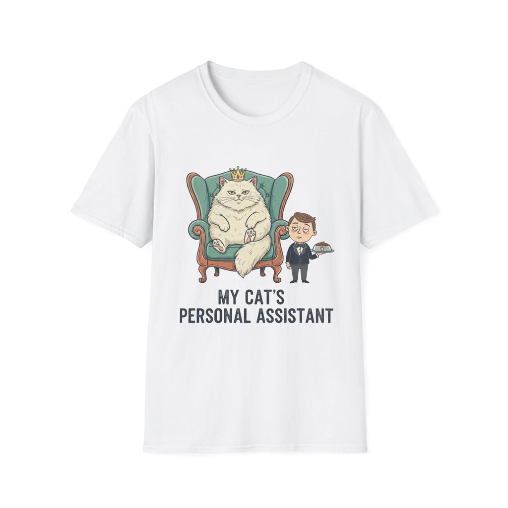 My Cat's Personal Assistant (Male) T-Shirt