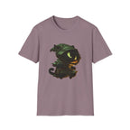 Mystic Cat with Green Hood T-Shirt
