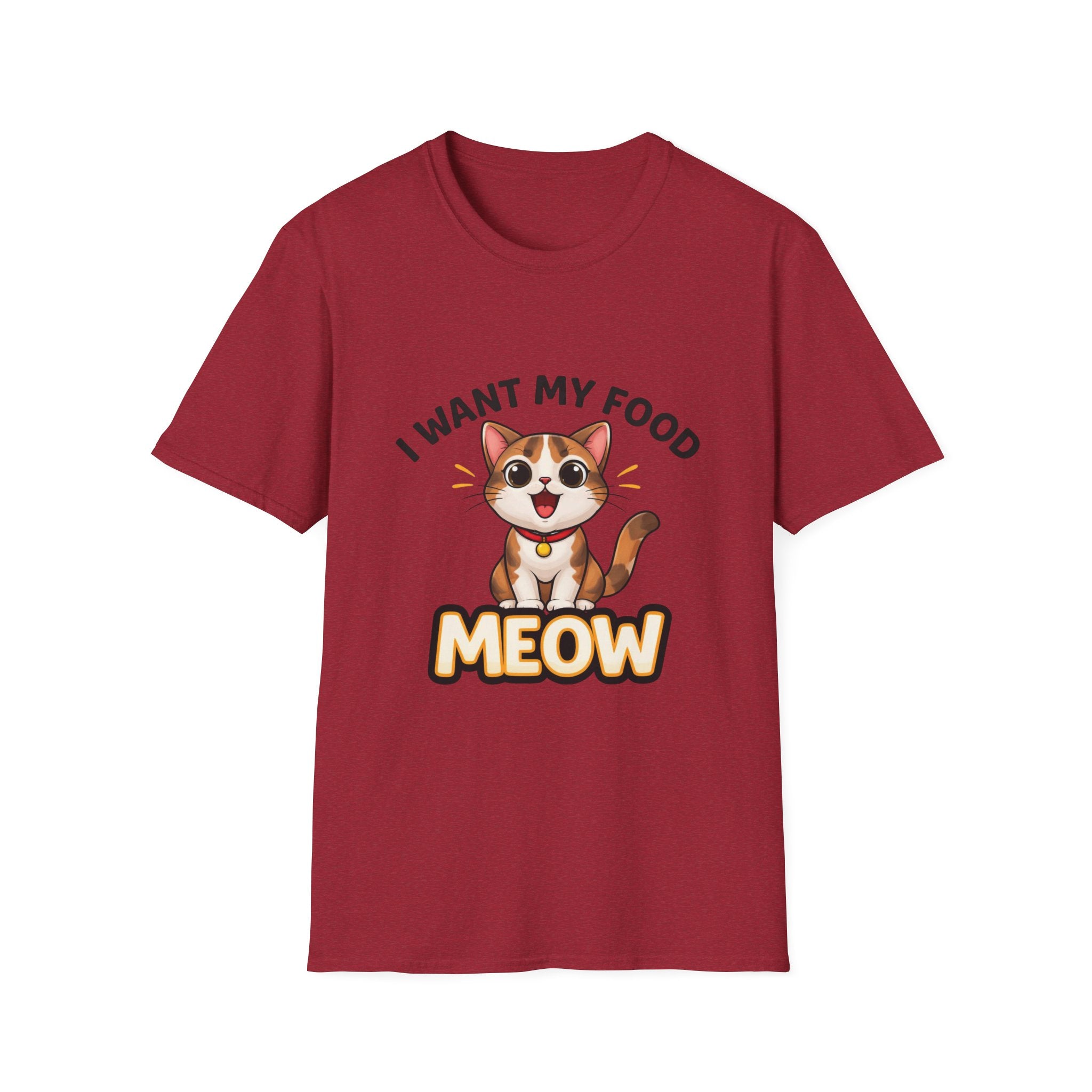 I Want My Food Meow T-Shirt