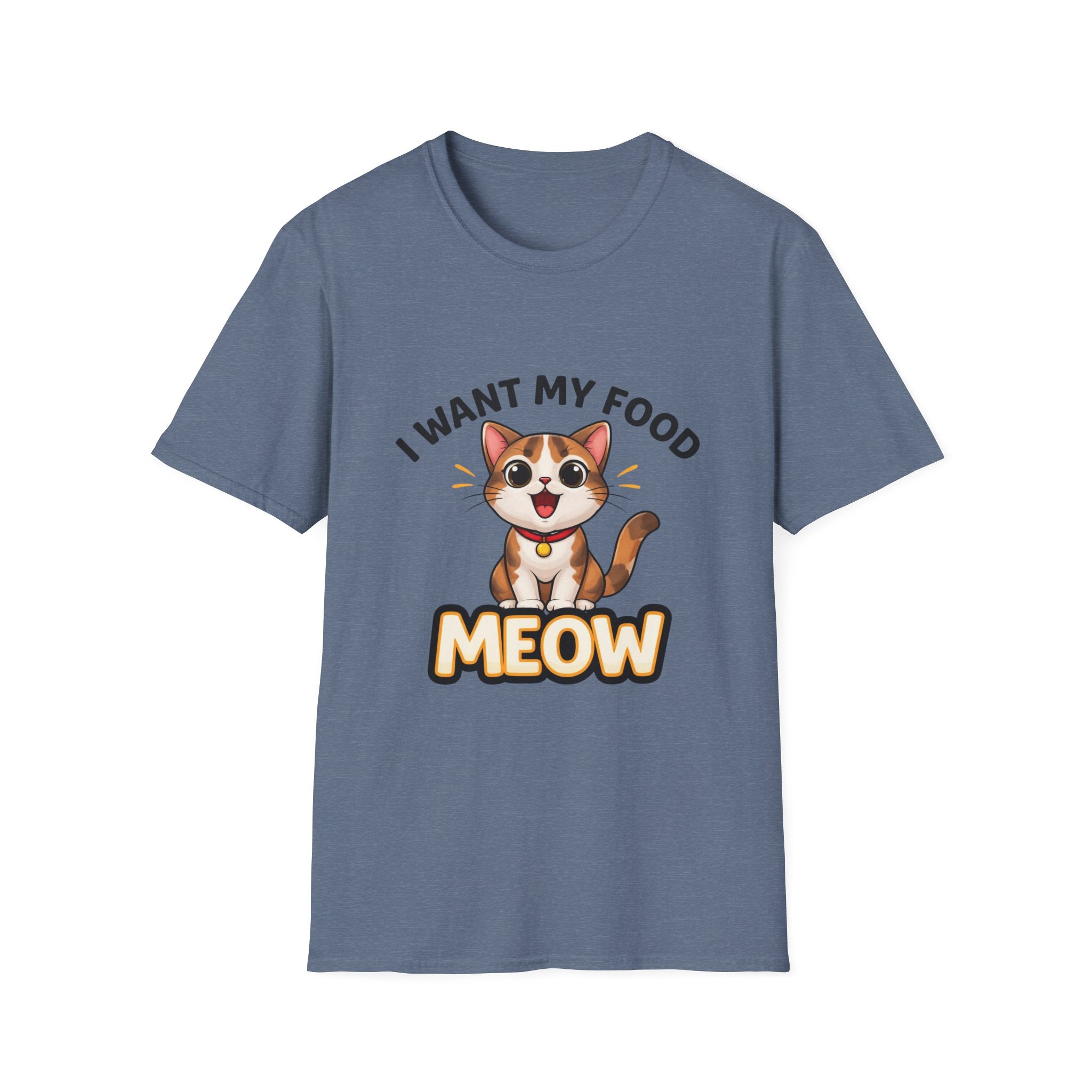I Want My Food Meow T-Shirt