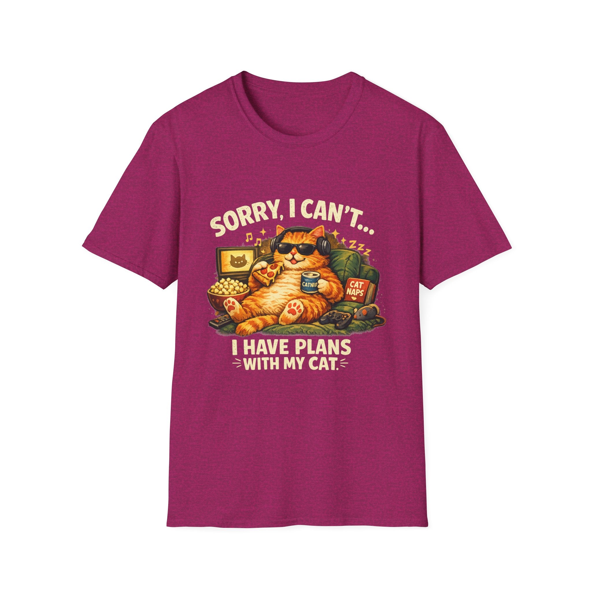 Sorry, I Can't... I Have Plans With My Cat T-Shirt