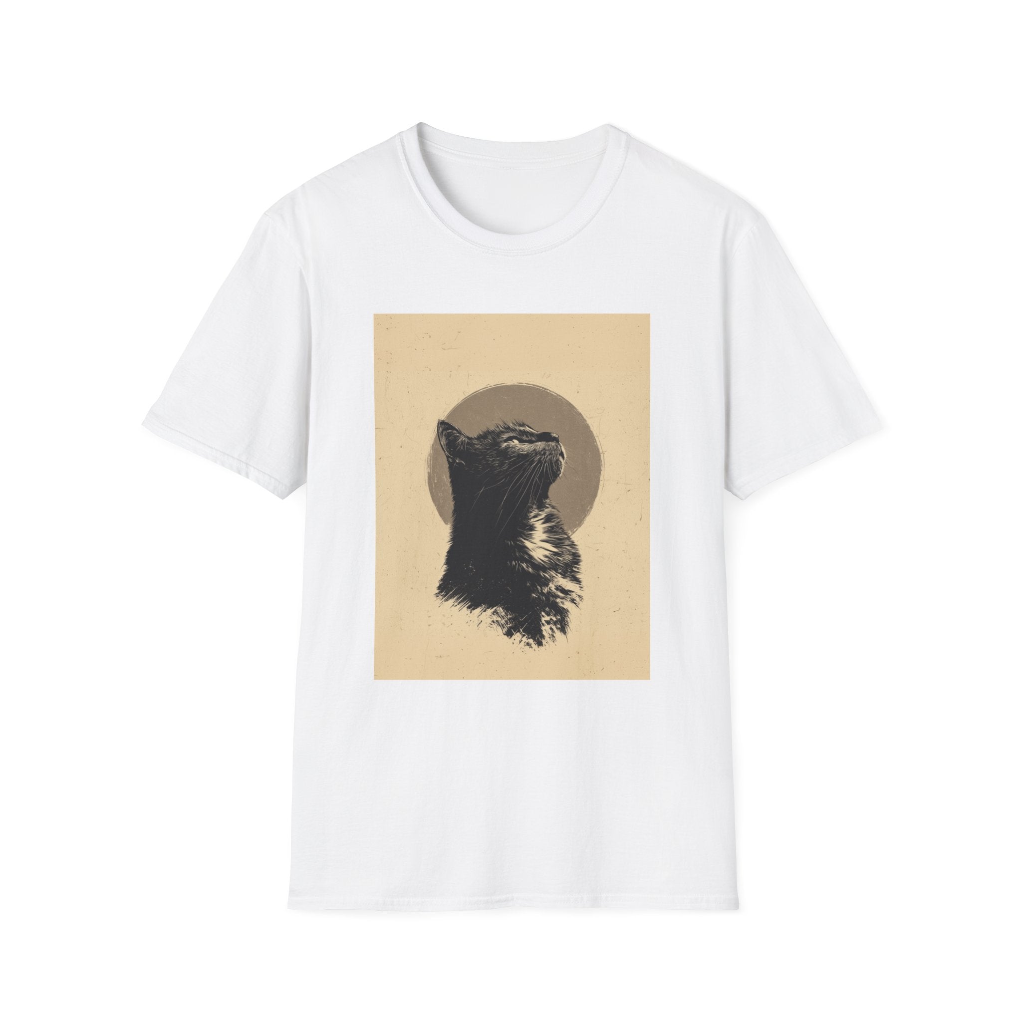 Zen Cat (Portrait) T-Shirt
