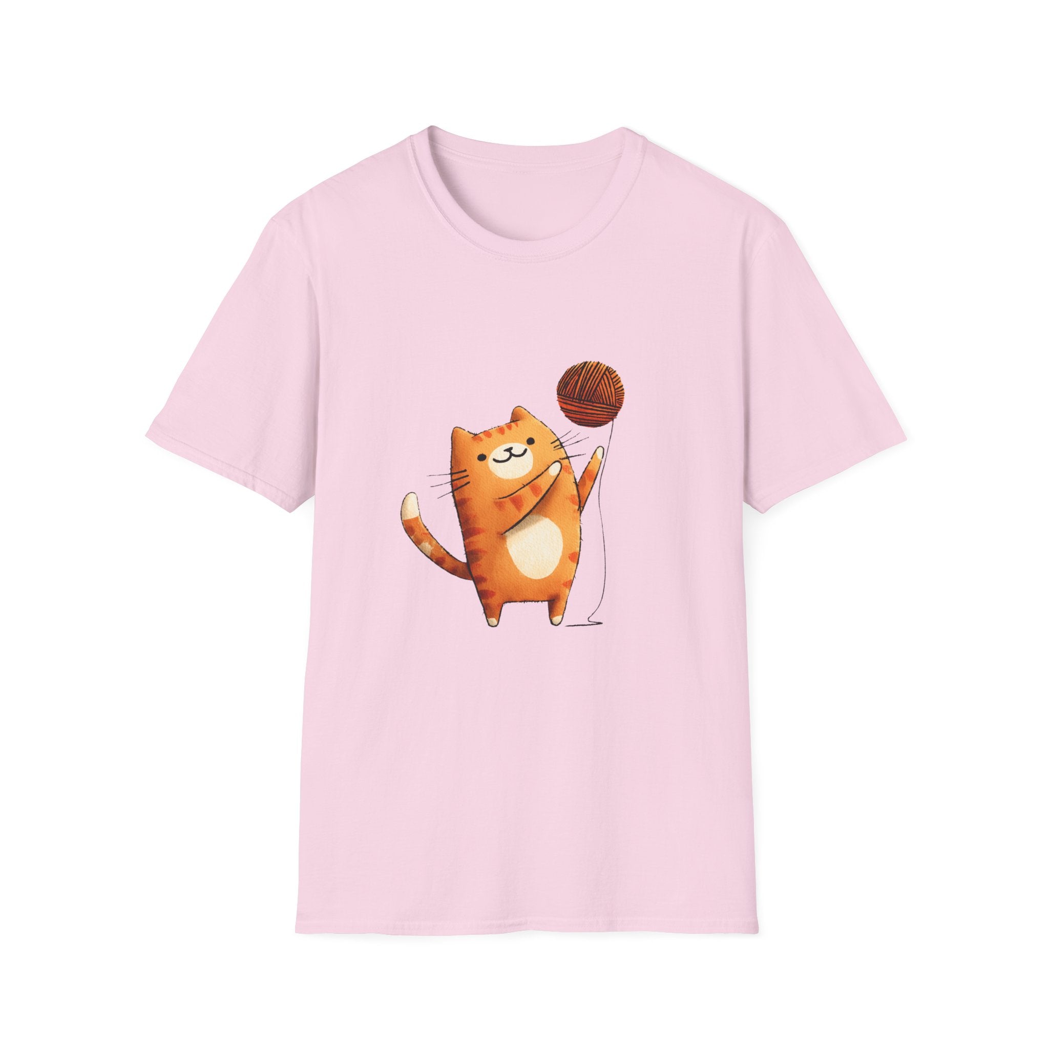 Cat Playing With Yarn T-Shirt