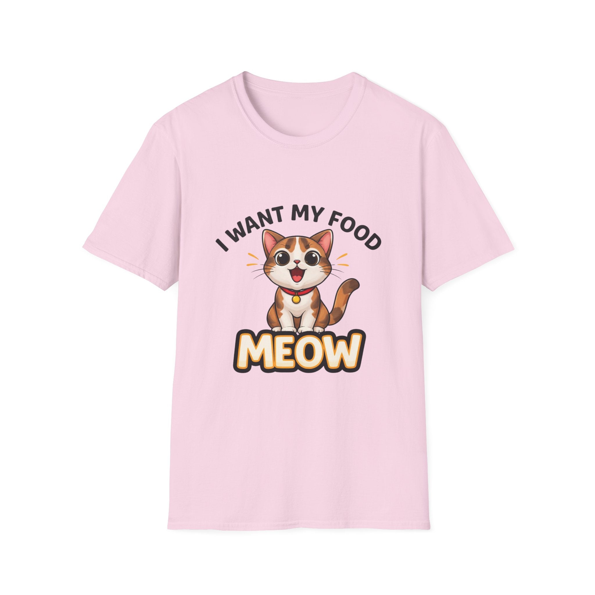 I Want My Food Meow T-Shirt