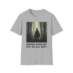 Where Does My Cat Go All Day? T-Shirt