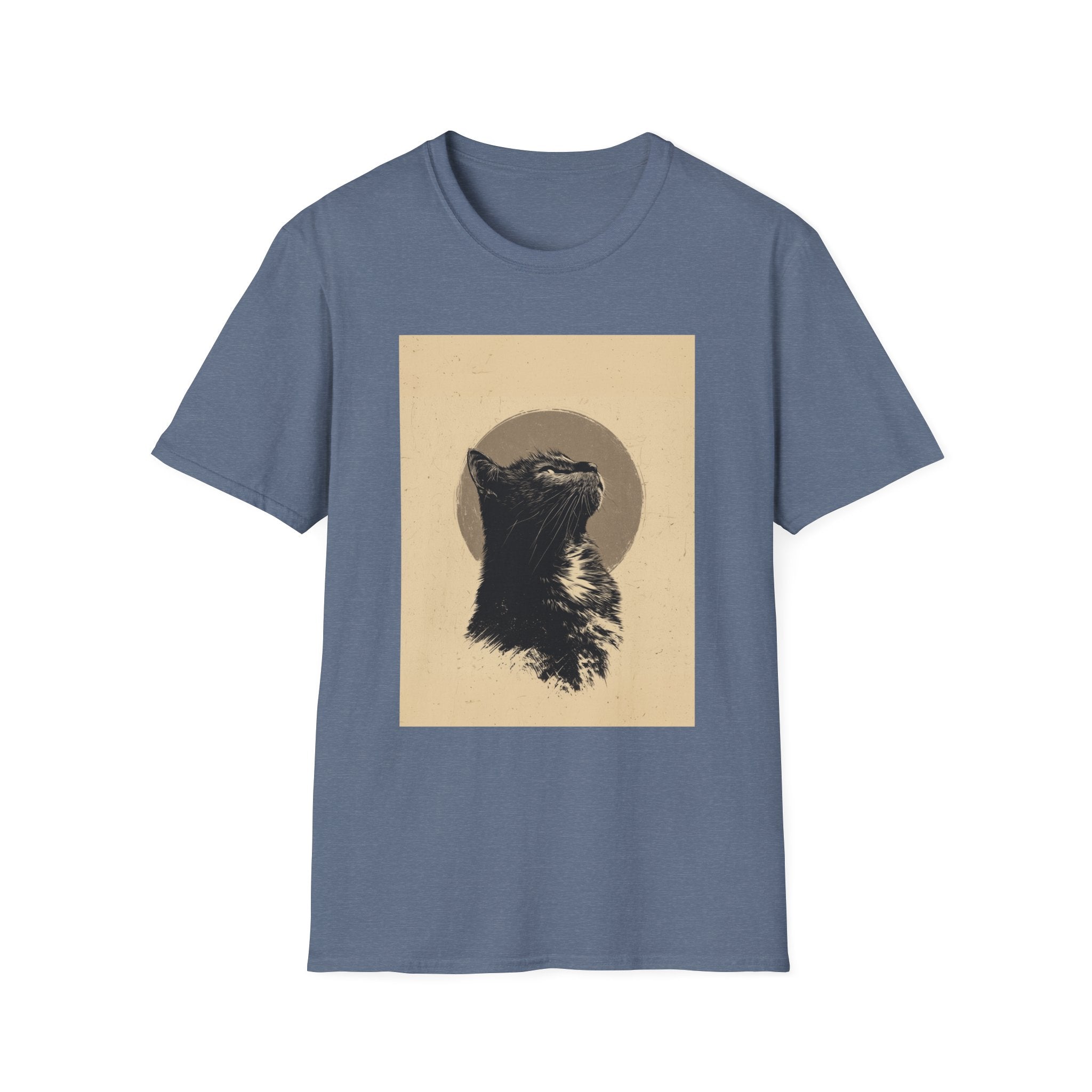 Zen Cat (Portrait) T-Shirt
