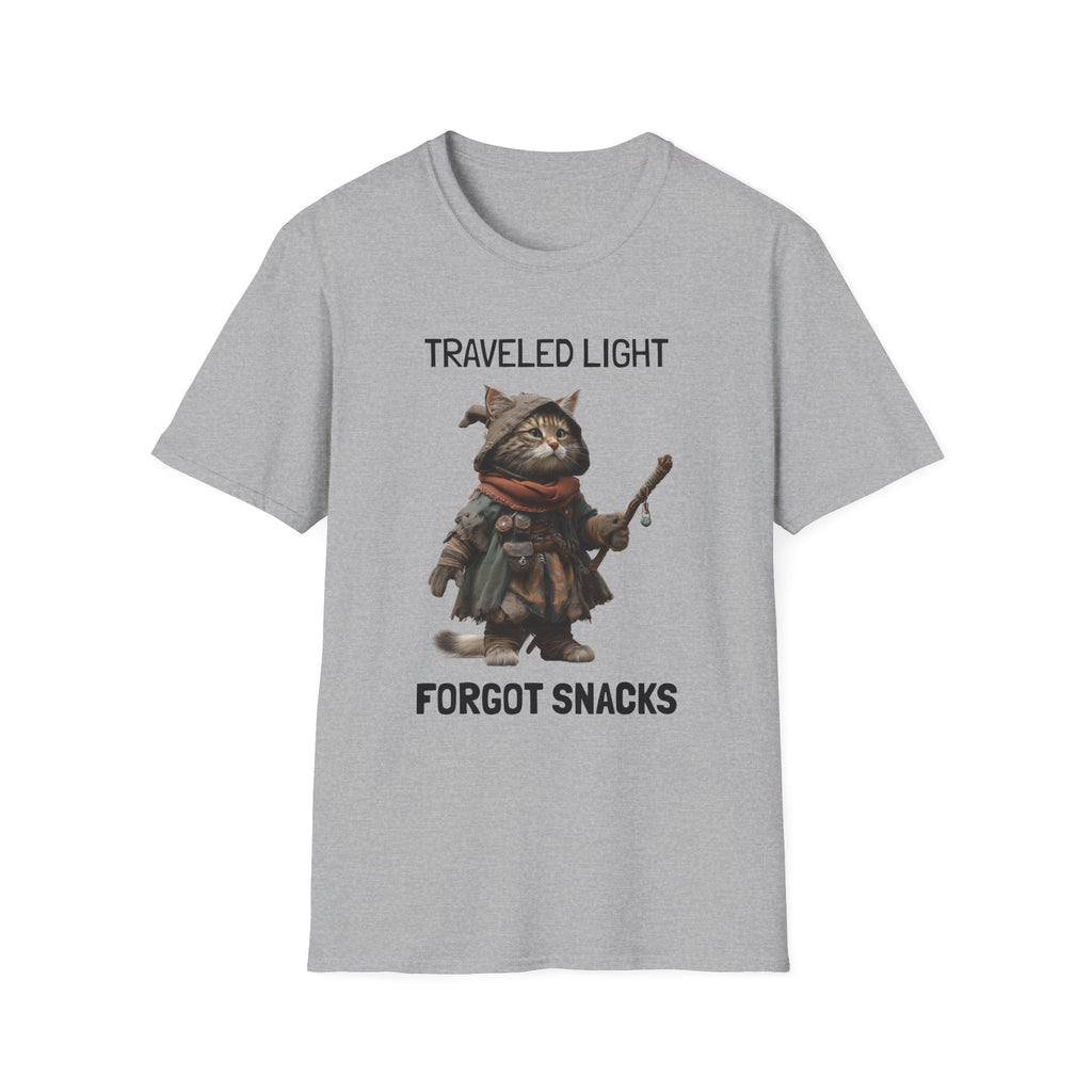 Traveled Light Forgot Snacks T-Shirt