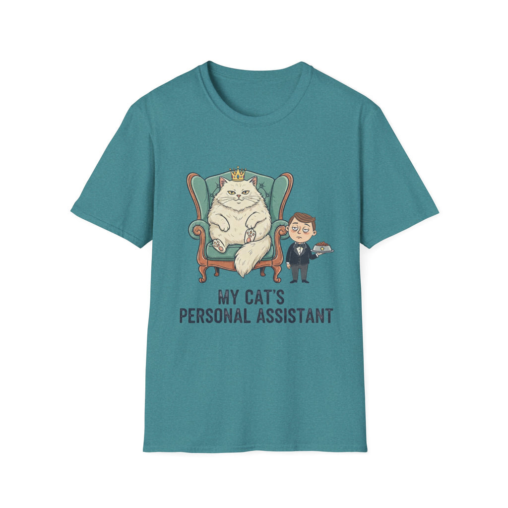 My Cat's Personal Assistant (Male) T-Shirt