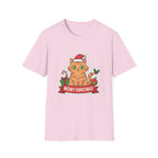 Meowy Christmas (Orange Cat) T-Shirt