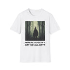 Where Does My Cat Go All Day? T-Shirt