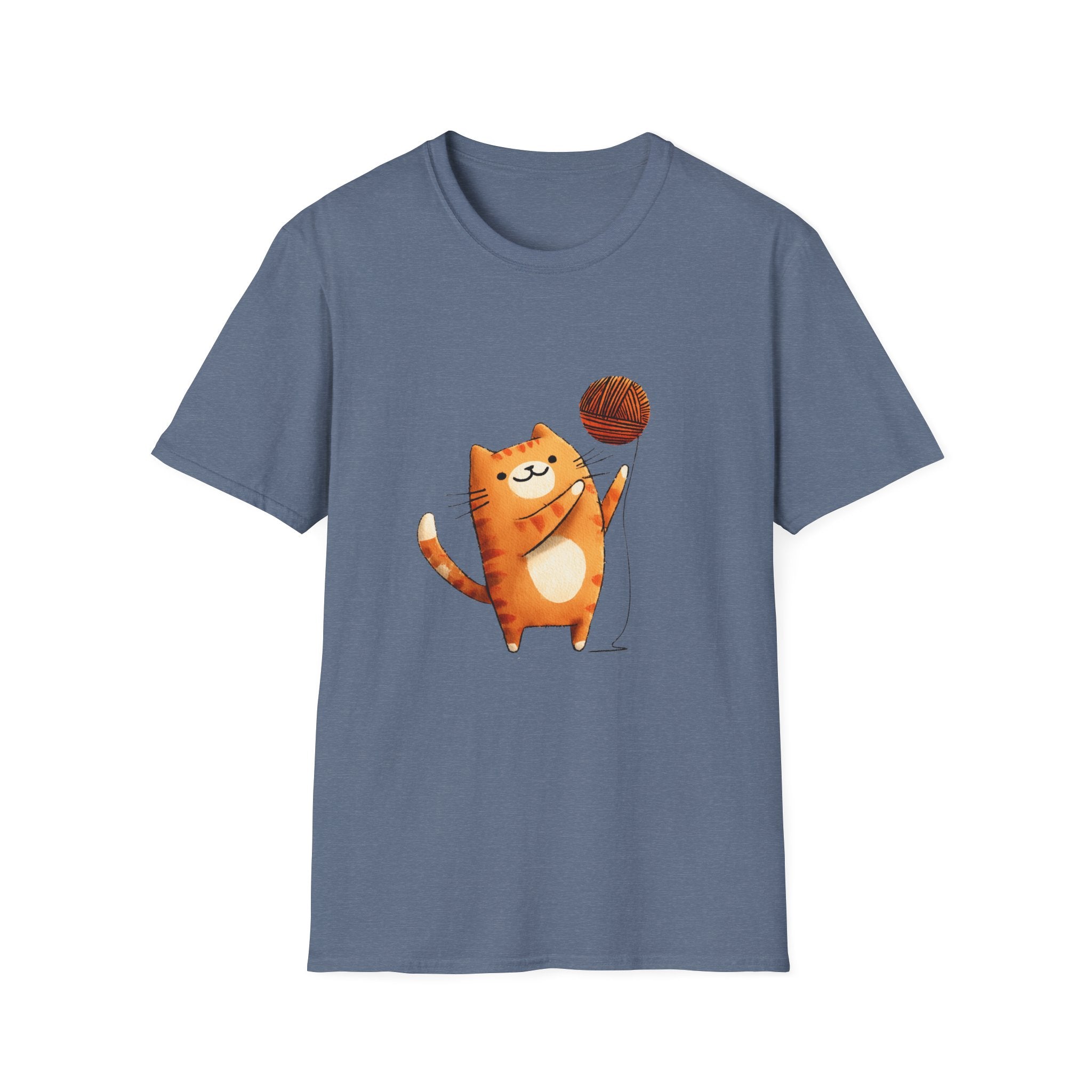 Cat Playing With Yarn T-Shirt