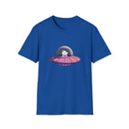 Cat in UFO T-Shirt