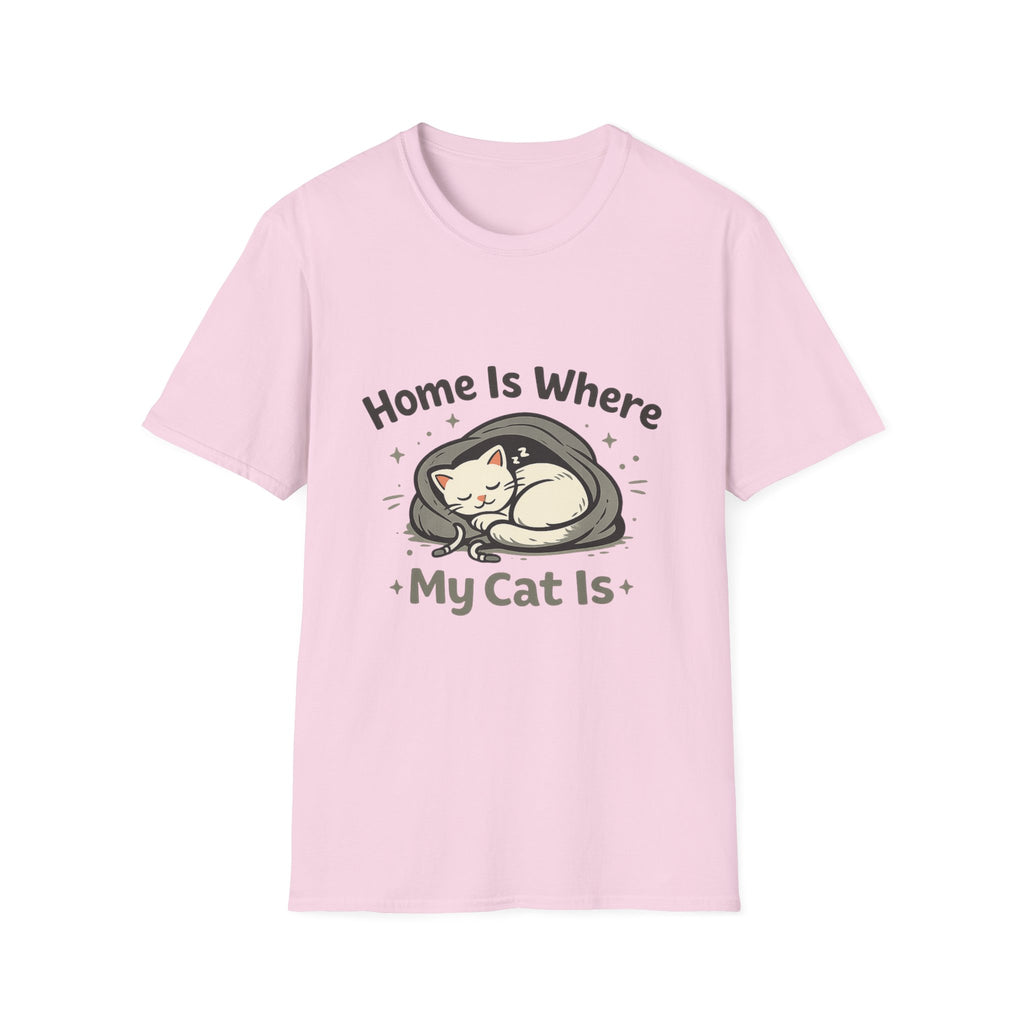 Home Is Where My Cat Is T-Shirt