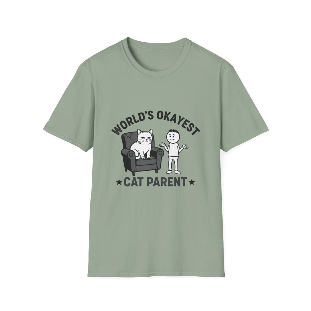 World's Okayest Cat Parent T-Shirt