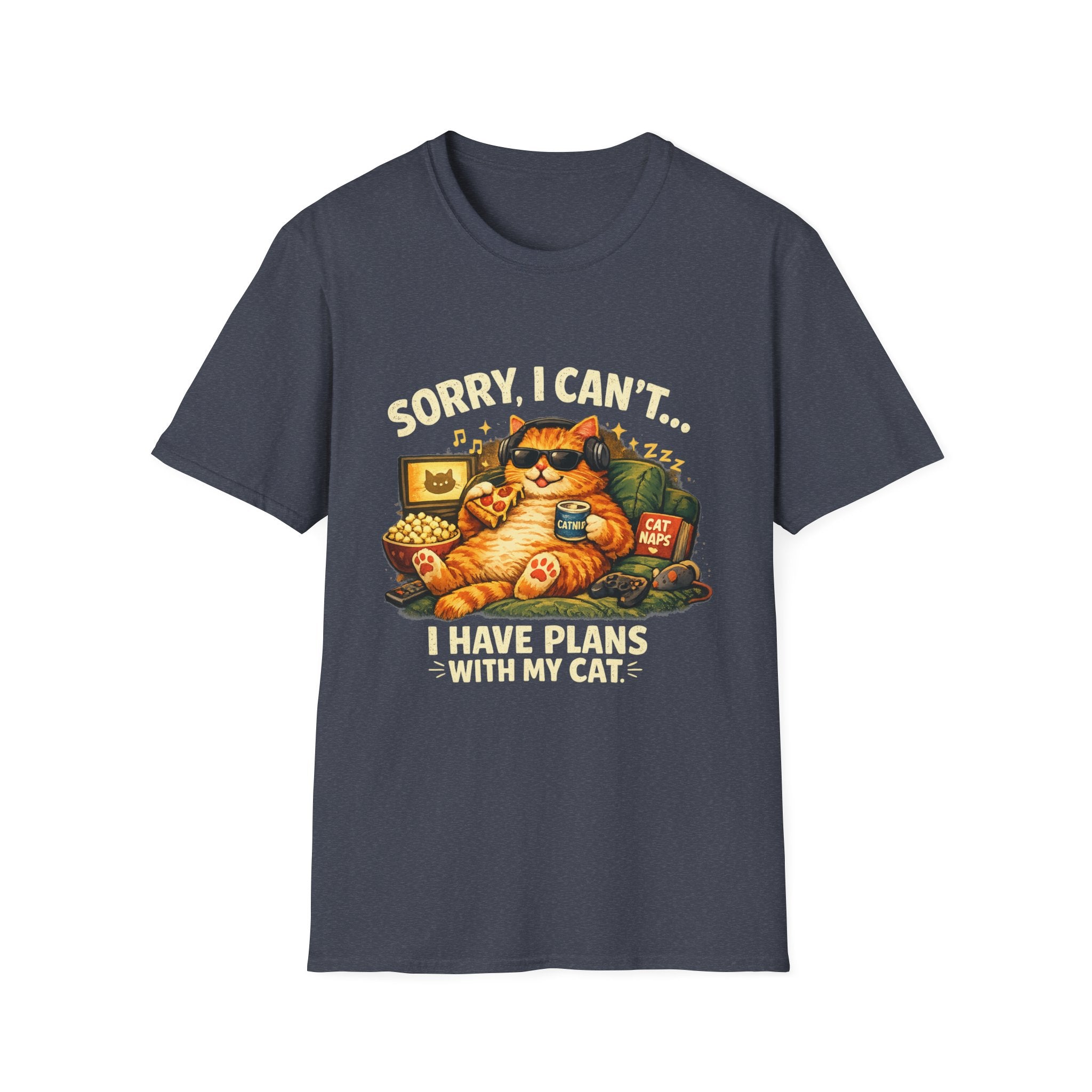 Sorry, I Can't... I Have Plans With My Cat T-Shirt