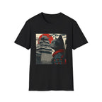 Cat in Front of Samurai Castle T-Shirt