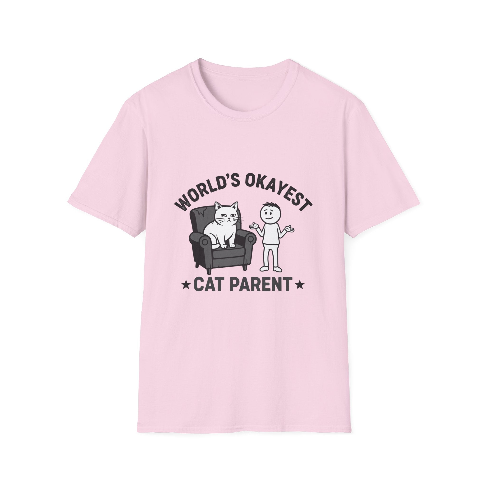 World's Okayest Cat Parent T-Shirt