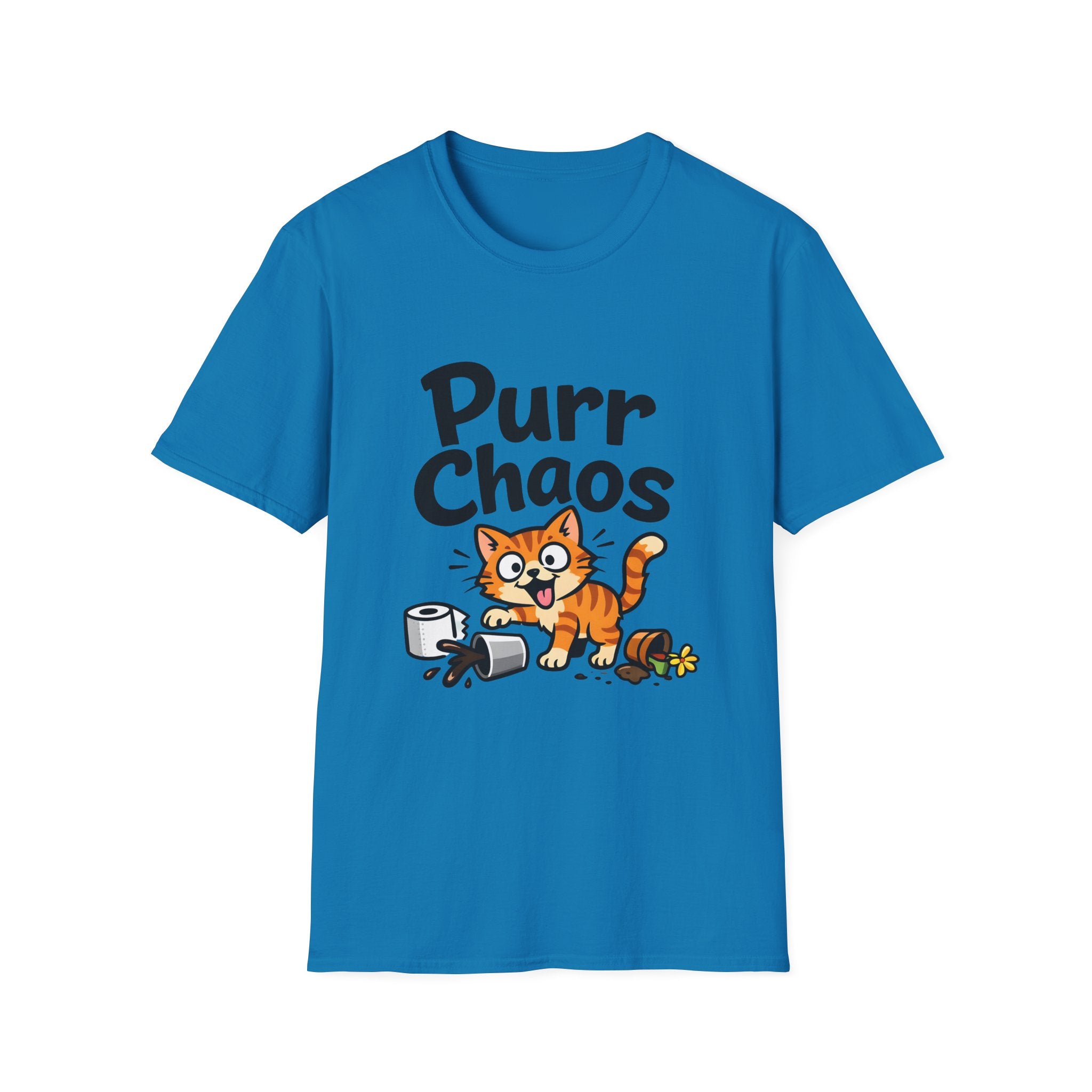 Purr Chaos (Rascal Cat) T-Shirt